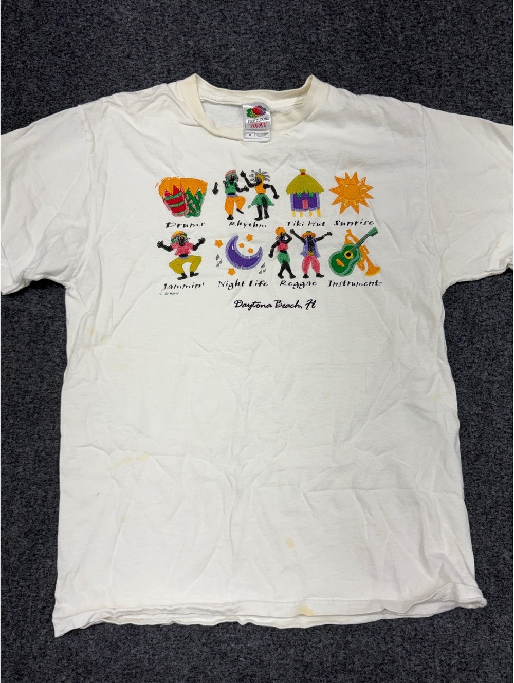 Vintage Daytona Beach FL Graphic T-Shirt